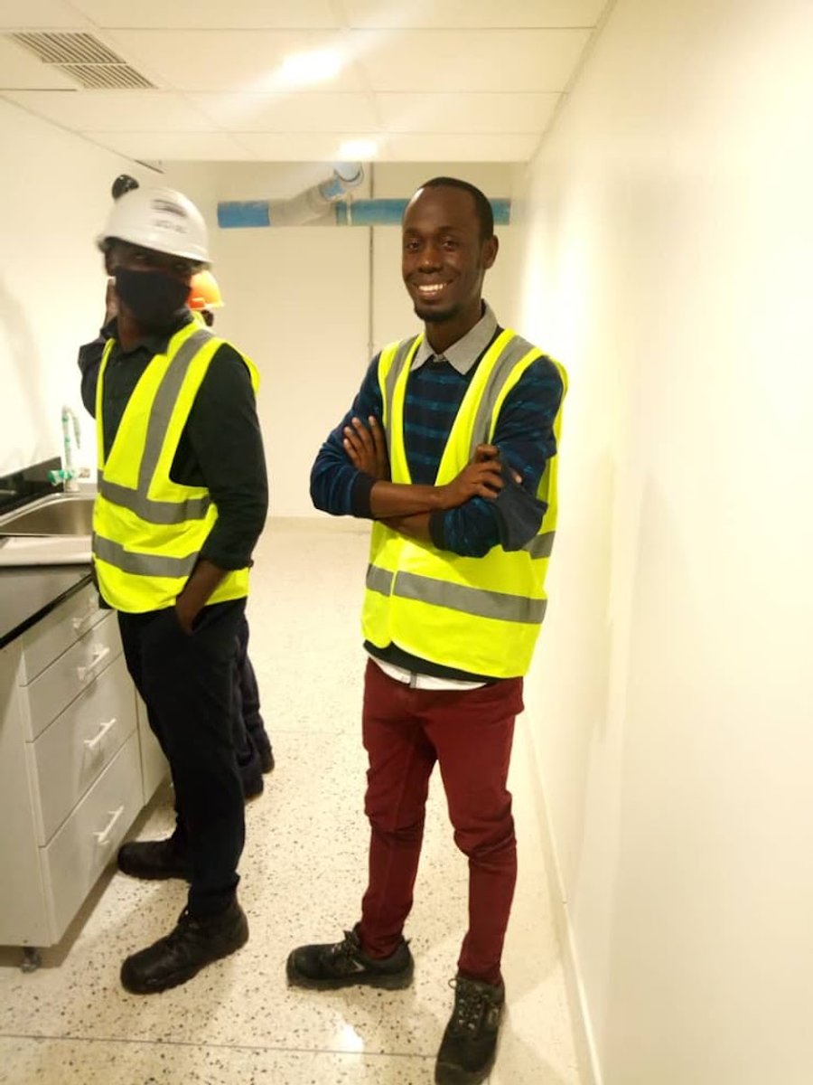 Sharif Kayuyu, HSE specialist on site